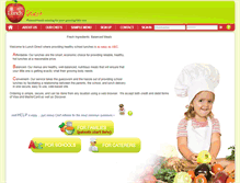 Tablet Screenshot of lunchdirect.com